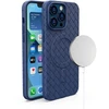 Hurtel MagSafe Woven Apple iPhone 15 Pro – dėklas telefonui mėlynos spalvos