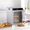 VEVOR 12 padėklų maisto džiovykla iš nerūdijančio plieno 800W