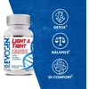 Maisto papildas kapsulėmis EVOGEN Light & Tight Detox 28 kapsulių