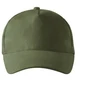 Malfini As Kepurė su snapeliu MALFINI 5P 307 Unisex, Khaki 340g/m2