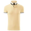 Malfini Collar Up M MLI-25685 burbono vanilės spalvos polo marškinėliai