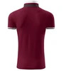 Malfini Collar Up M MLI-25686 granato spalvos polo marškinėliai