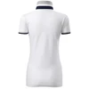 Malfini Collar Up W MLI-25700 balti marškinėliai polo