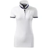 Malfini Collar Up W MLI-25700 balti marškinėliai polo