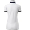 Malfini Collar Up W MLI-25700 balti marškinėliai polo