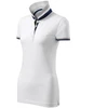 Malfini Collar Up W MLI-25700 balti marškinėliai polo