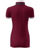 Malfini Collar Up W MLI-25786 granato spalvos polo marškinėliai