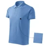 Malfini Cotton M MLI-21215 mėlyni polo marškinėliai