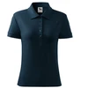 Malfini Cotton W MLI-21302 tamsiai mėlynas polo marškinėlis