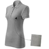 Malfini Cotton W MLI-21312 Polo Marškinėliai Tamsiai Pilkos Spalvos Melange