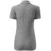 Malfini Cotton W MLI-21312 Polo Marškinėliai Tamsiai Pilkos Spalvos Melange