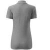 Malfini Cotton W MLI-21312 Polo Marškinėliai Tamsiai Pilkos Spalvos Melange