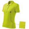 Malfini Cotton W MLI-21362 medžio anglies spalvos polo marškinėliai