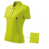 Malfini Cotton W MLI-21362 medžio anglies spalvos polo marškinėliai