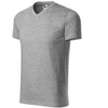 Malfini Heavy V-neck Marškinėliai M MLI-11112 tamsiai pilkas melanžas