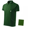 Malfini Medvilnės M MLI-21206 bordo spalvos polo marškinėliai