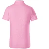 Malfini Pique Polo Jr MLI-22230 rožinis polo marškinėlis