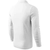 Malfini Single J. LS M MLI-21100 balti polo marškinėliai