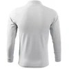 Malfini Single J. LS M MLI-21100 balti polo marškinėliai