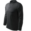 Malfini Single J. LS M MLI-21194 ebony pilka polo marškinėliai