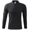 Malfini Single J. LS M MLI-21194 ebony pilka polo marškinėliai
