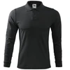 Malfini Single J. LS M MLI-21194 ebony pilka polo marškinėliai