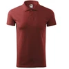Malfini Single J. M MLI-20213 bordo spalvos polo marškinėliai