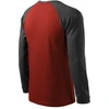 Malfini Street LS M T-shirt MLI-13023 Marlboro Raudona