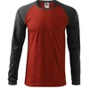 Malfini Street LS M T-shirt MLI-13023 Marlboro Raudona