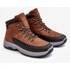 Maraena Vyriški trekingo batai Brown Trapper Shoes