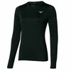 Marškinėliai ilgomis rankovėmis moterims Mizuno Impulse Core LS W J2GA772-209