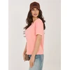 Marškinėliai moterims-IT-TS-20881.85-fluo oranžinė