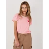 Marškinėliai moterims -IT-TS-22397.89-smėlio spalva