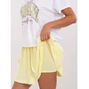 Marškinėliai moteriški balti su užrašu Brooklyn“ Relevance