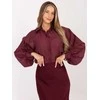 Marškiniai bordo atspalvio IT – elegancijai ir patogumui kiekvieną dieną.