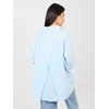 Marškiniai oversize šviesiai mėlyni
