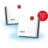 Maršrutizatorius AVM FRITZ! Mesh Set 1600 2-pack, Repeater - baltas/pilka, 2x WLAN Repeater 1200 AX