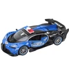 Lean Toys Nuotolinio Valdymo Policijos Automobilis 1:12 Mėlynas