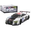 Rastar Nuotoliniu būdu valdomas sportinis automobilis AUDI R8 LMS 1:24, baltas ir juodas