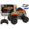 Lean Toys Oranžinis Nuotoliniu būdu valdomas automobilis Off-Road RC Remote Control Car 1:16 Oranžinis