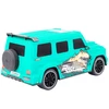 Lean Toys Nuotoliniu būdu valdoma mašina RC Car with Dinosaur, žalia
