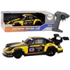 Lean Toys Automobilis su nuotolinio valdymo pultu, geltonas