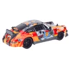Lean Toys Nuotoliniu būdu valdomas automobilis 1:18 su guminiais ratais, oranžinis