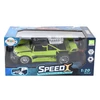 Lean Toys ŽALIAS DŪMUS SKLEIDŽIANTIS RC AUTOMOBILIS 1:20
