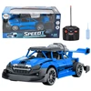 Lean Toys MĖLYNAS DŪMUS SKLEIDŽIANTIS RC AUTOMOBILIS 1:20