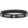 MASTERS FIGHT EQUIPMENT silikoninė galvos juosta juoda