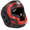 MASTERS KSS-FIGHT-GEAR bokso šalmas juodas ir raudonas