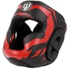 MASTERS KSS-FIGHT-GEAR bokso šalmas juodas ir raudonas