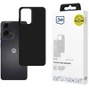 3Mk apsauginis matinis dėklas Motorola Moto G24 telefonui - Juodas
