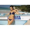 Maudymosi kostiumėlis Megan Blu Scuro + Raudona M red (84)